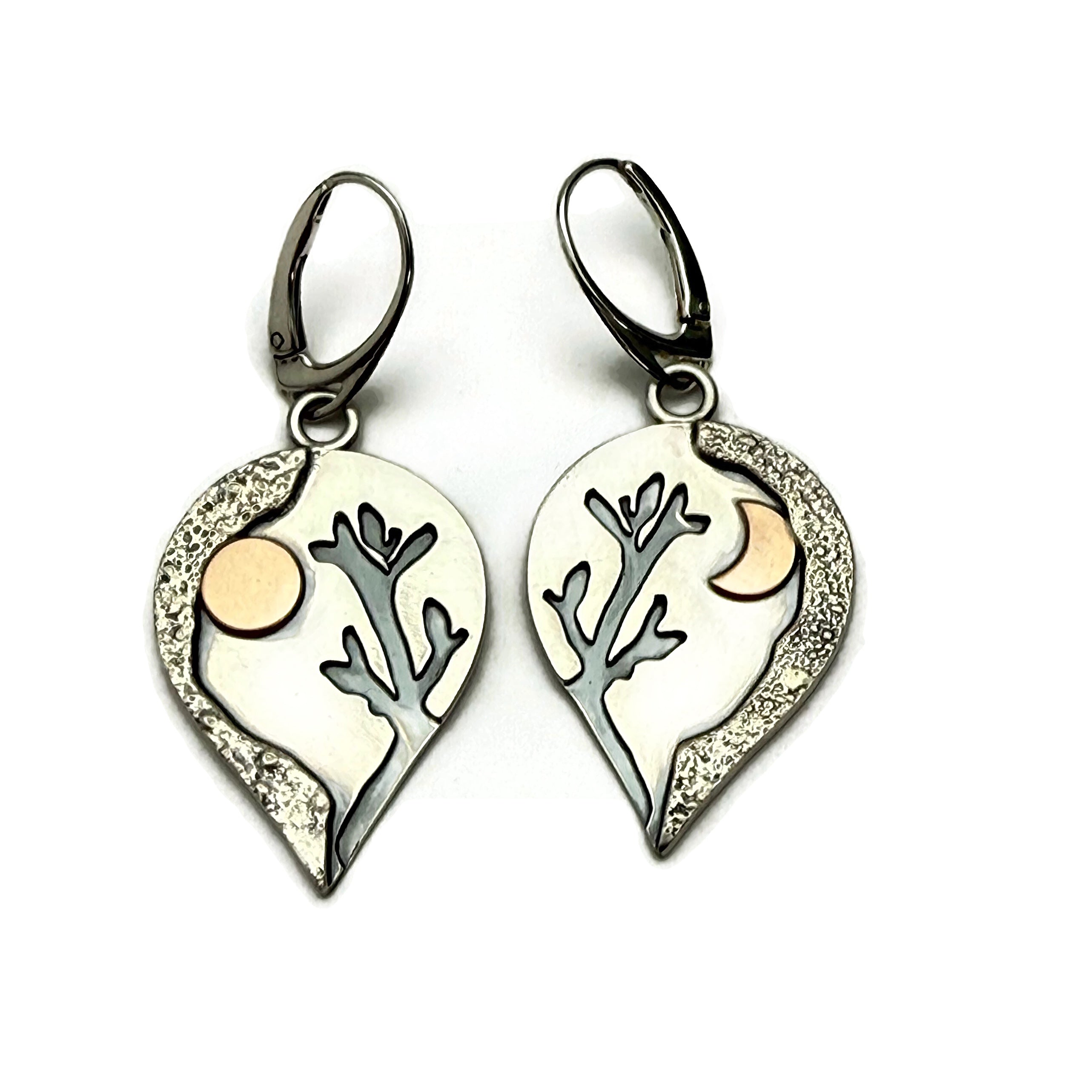 Budding Aspen Tree Earrings -Pair 1