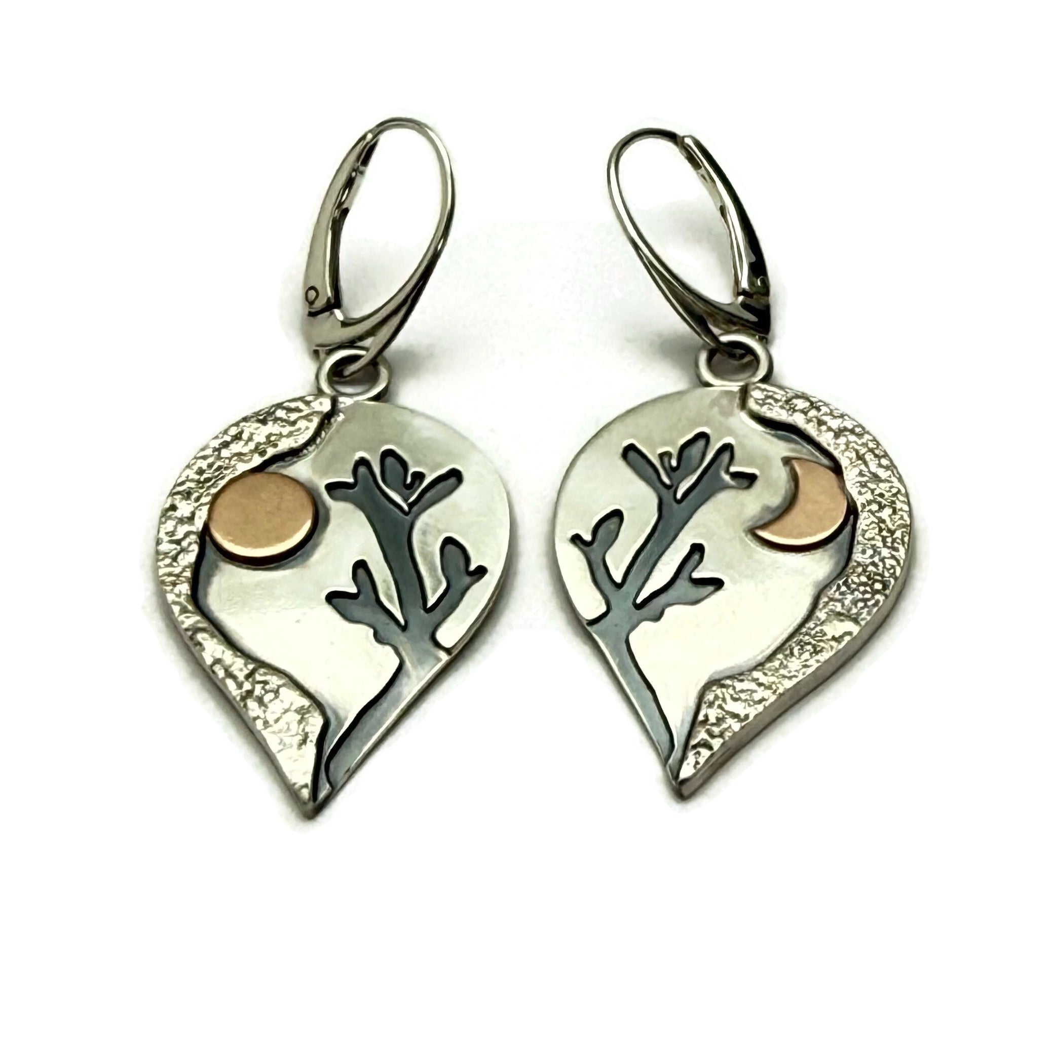 Budding Aspen Tree Earrings -Pair 1