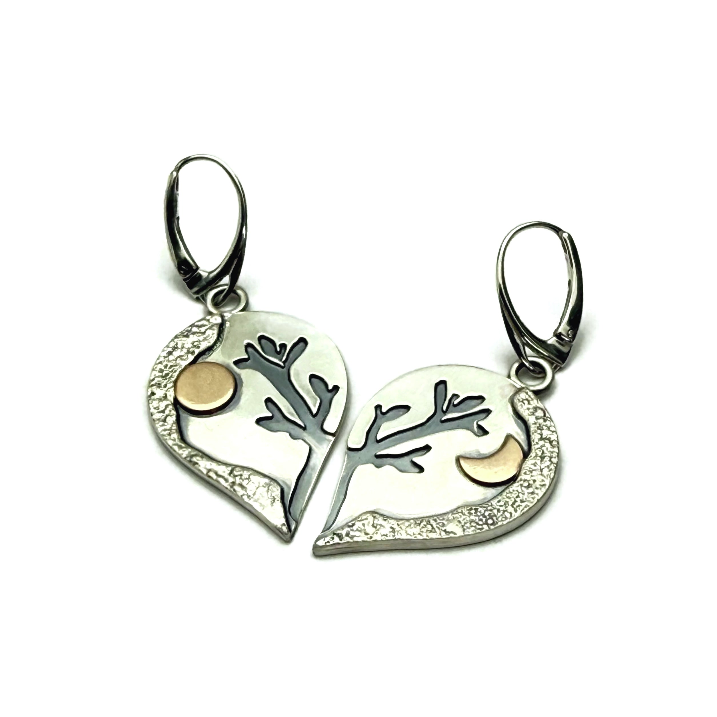 Budding Aspen Tree Earrings -Pair 1