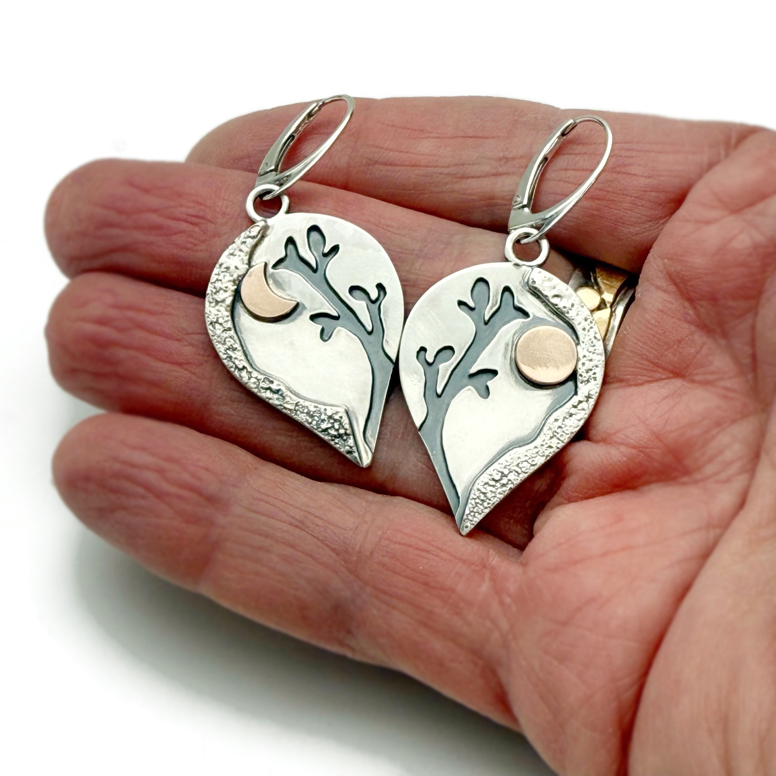 Budding Aspen Tree Earrings - Pair 2