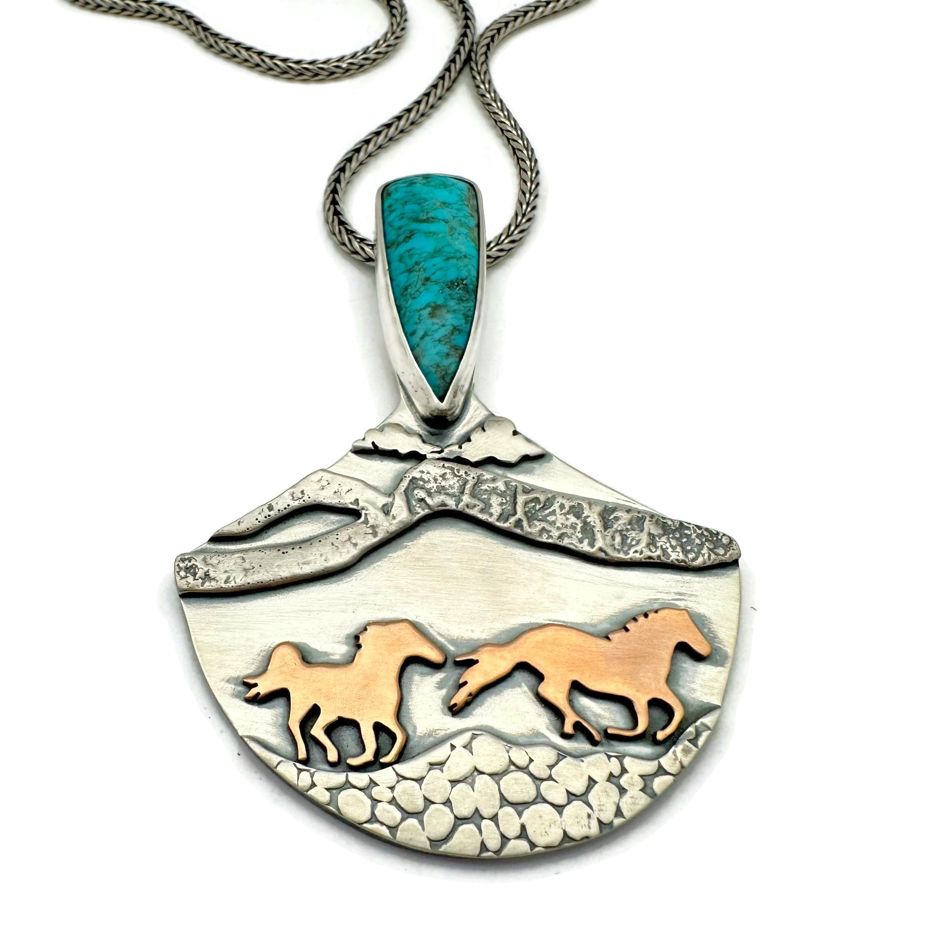 Wild and Free Wild Horse Necklace