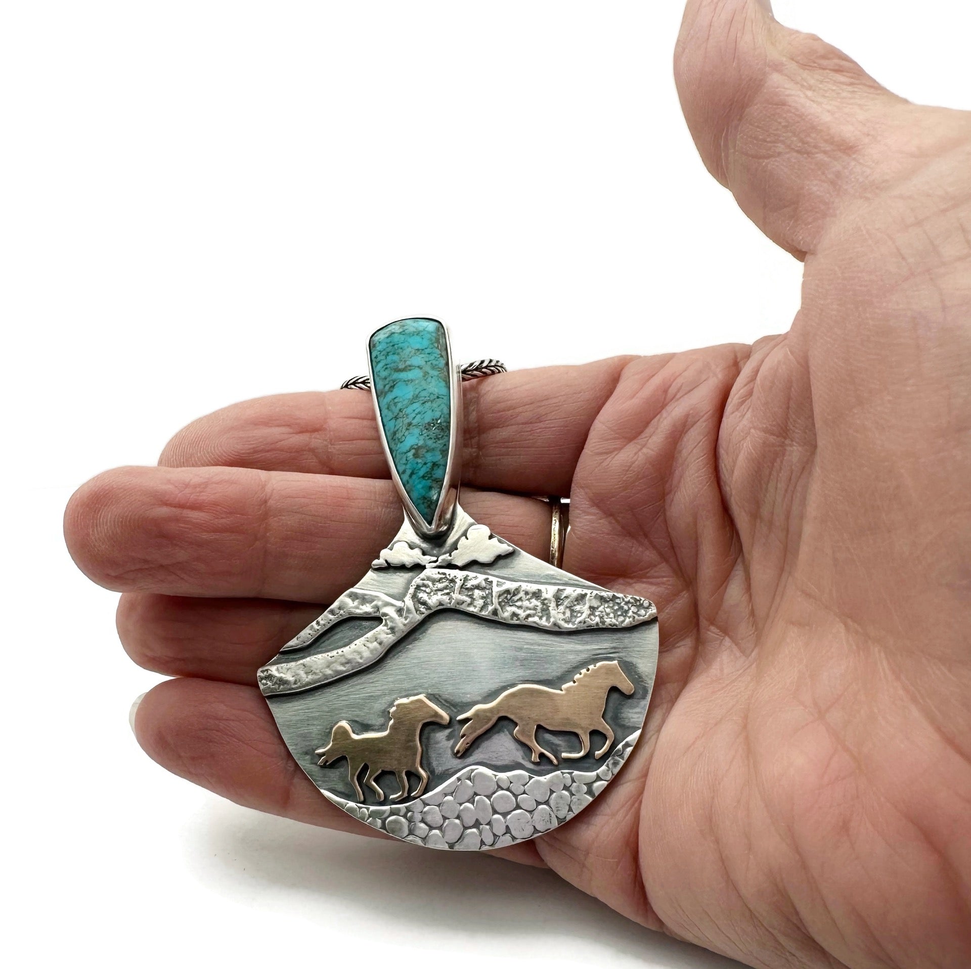 Wild and Free Wild Horse Necklace