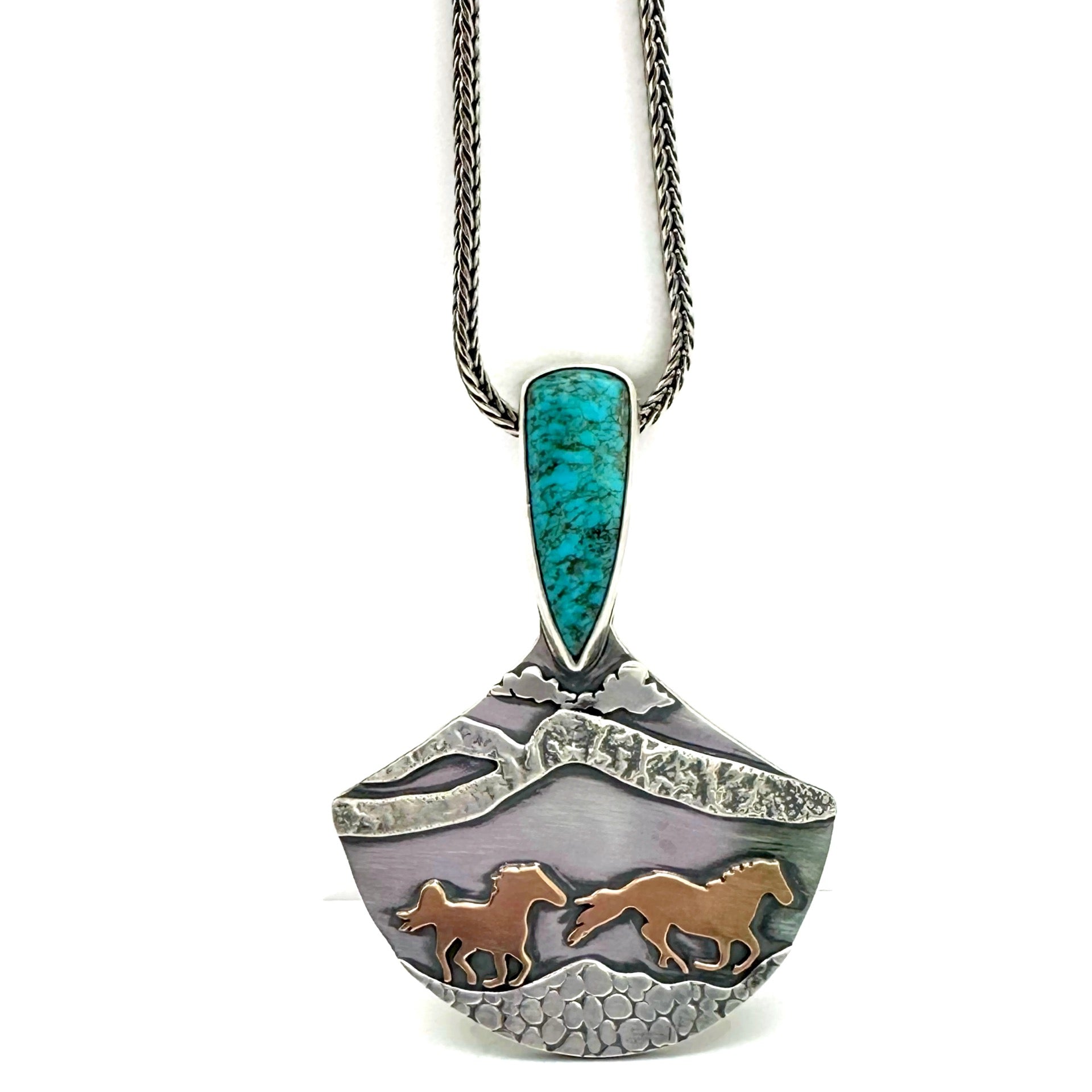 Wild and Free Wild Horse Necklace