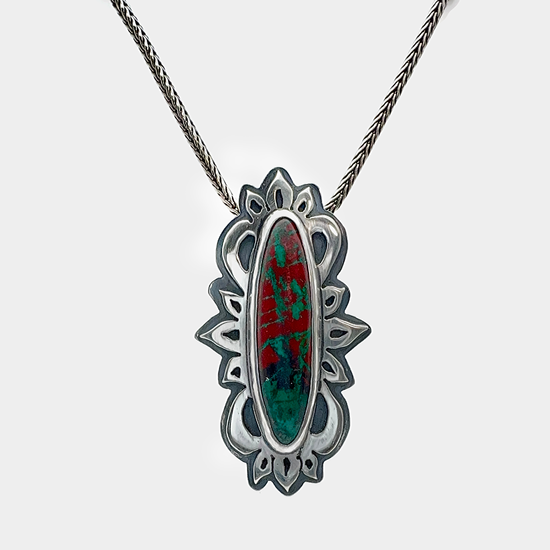 Sonora Sunrise and Sterling Silver Necklace
