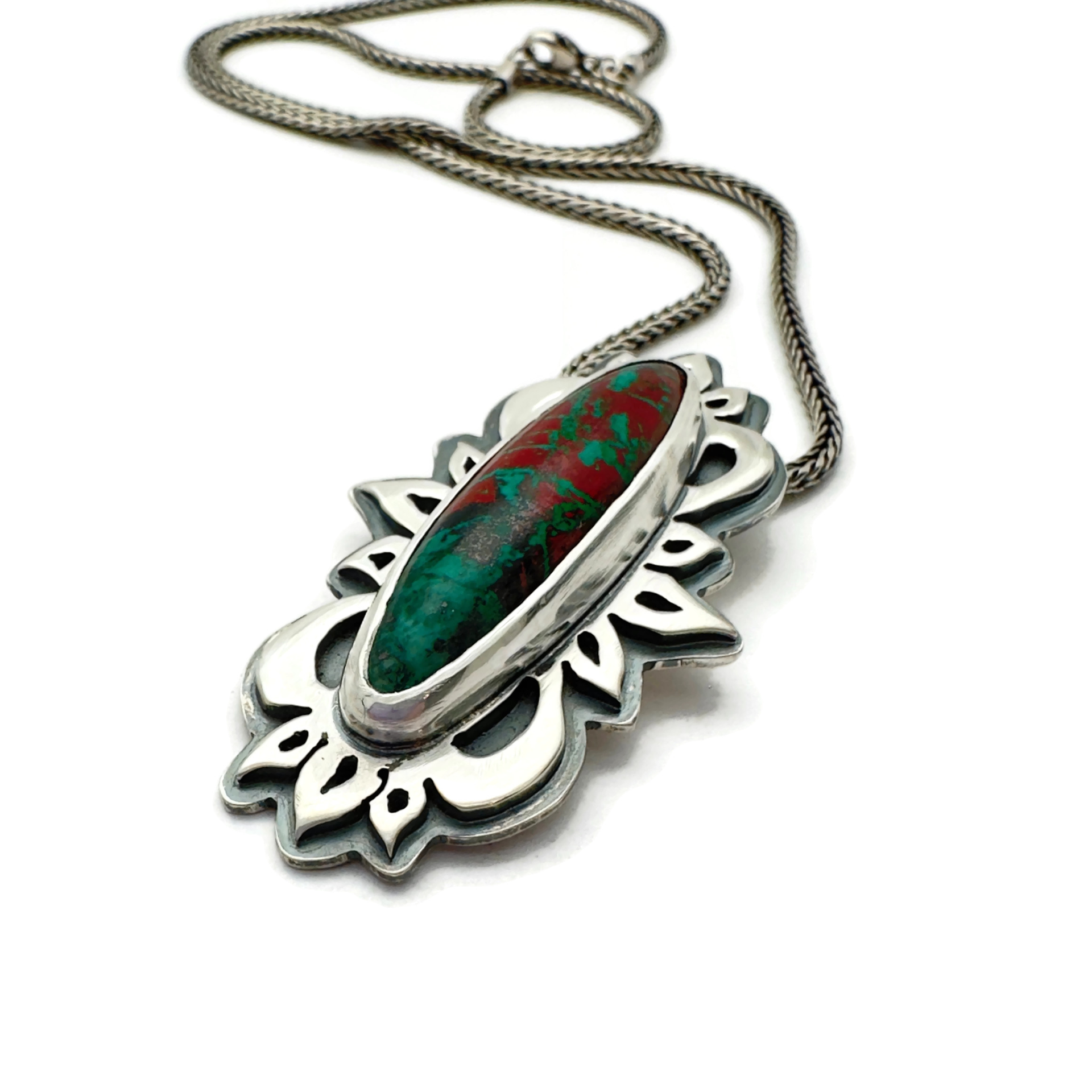 Sonora Sunrise and Sterling Silver Necklace