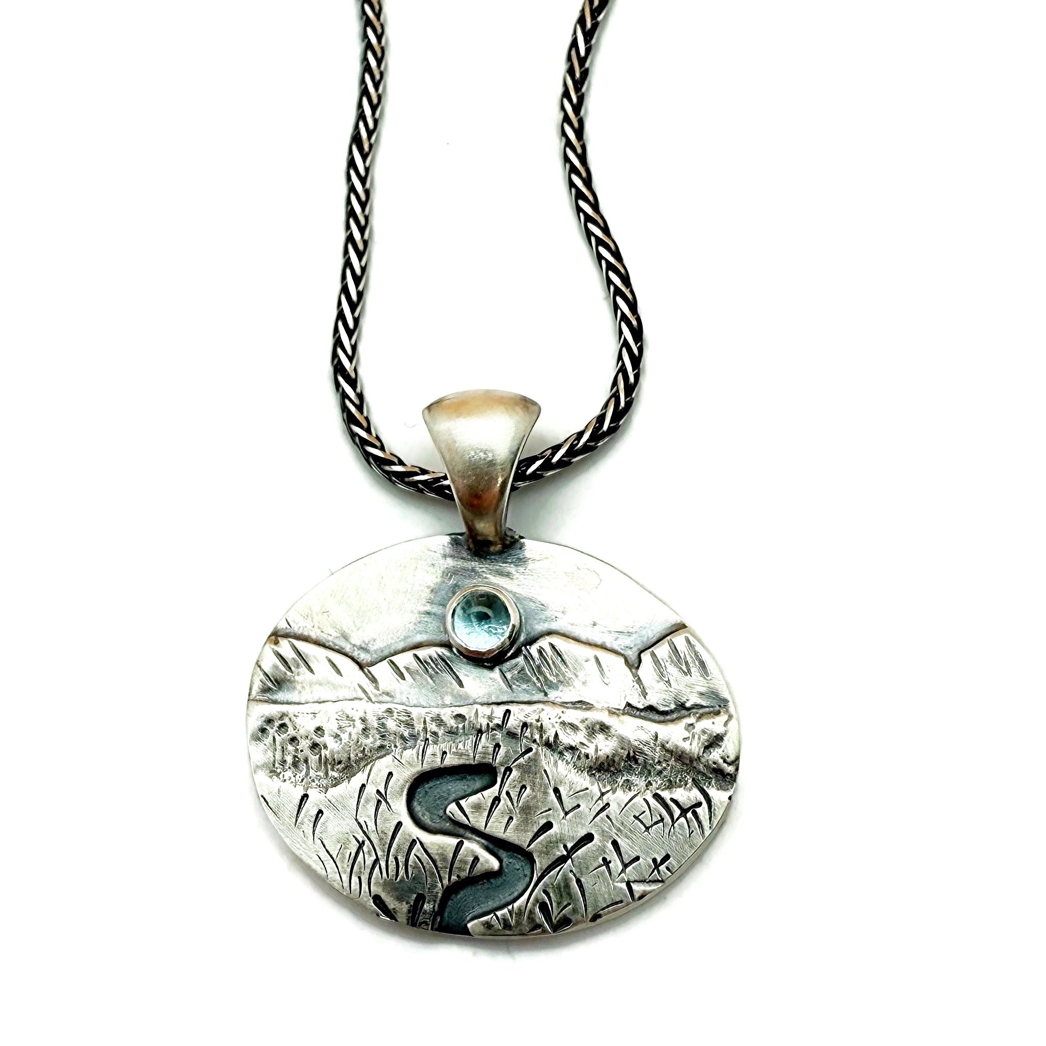 'Return to the Mountains' Alpine Pendant -1