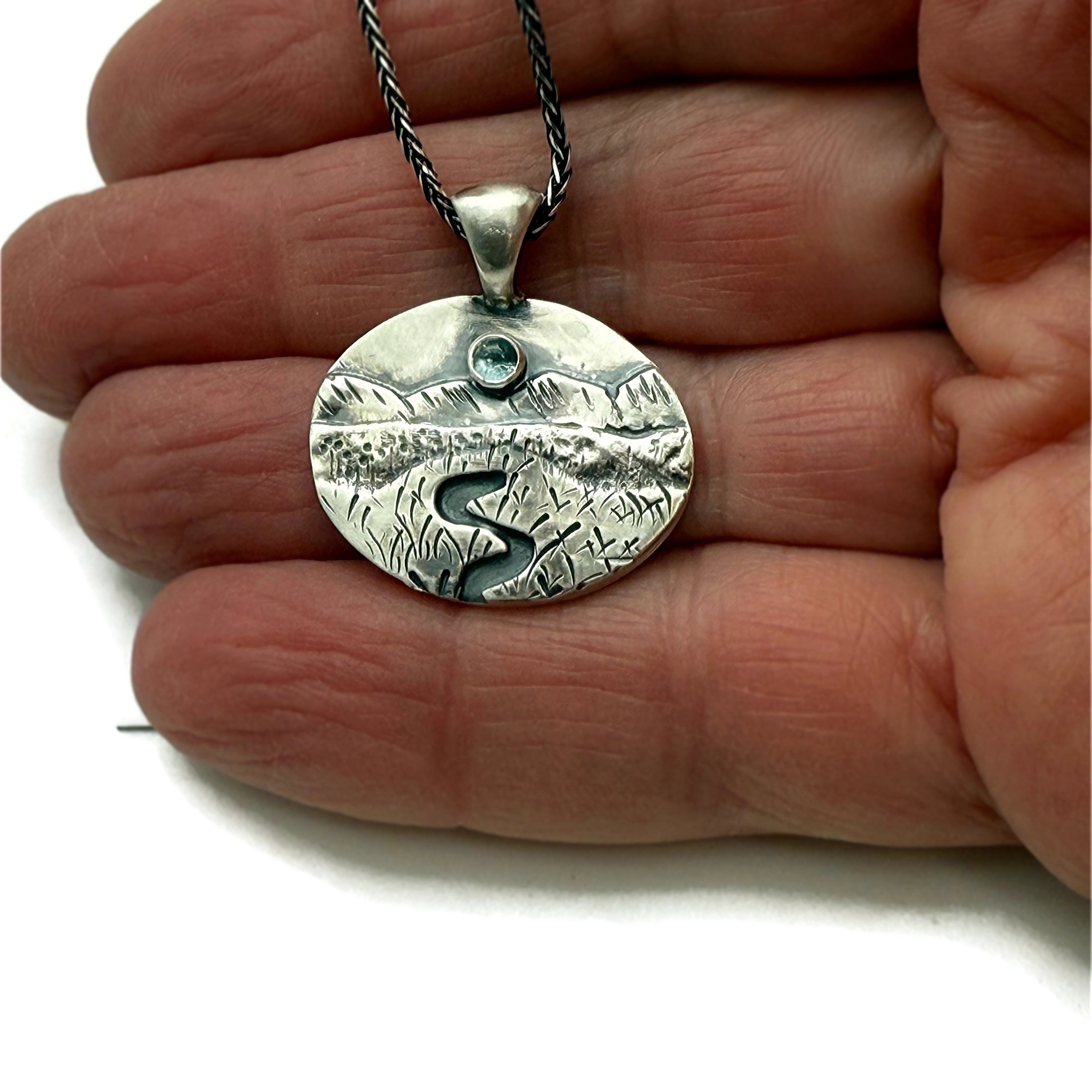 'Return to the Mountains' Alpine Pendant -1