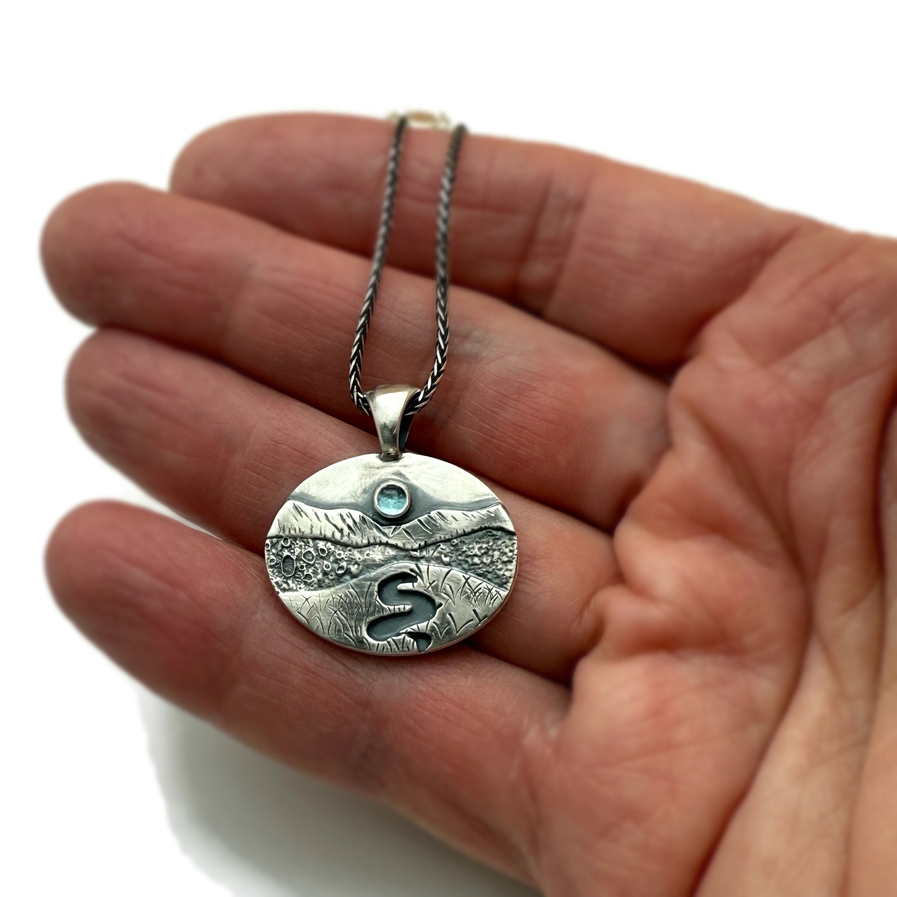 'Return to the Mountains' Alpine Pendant -2
