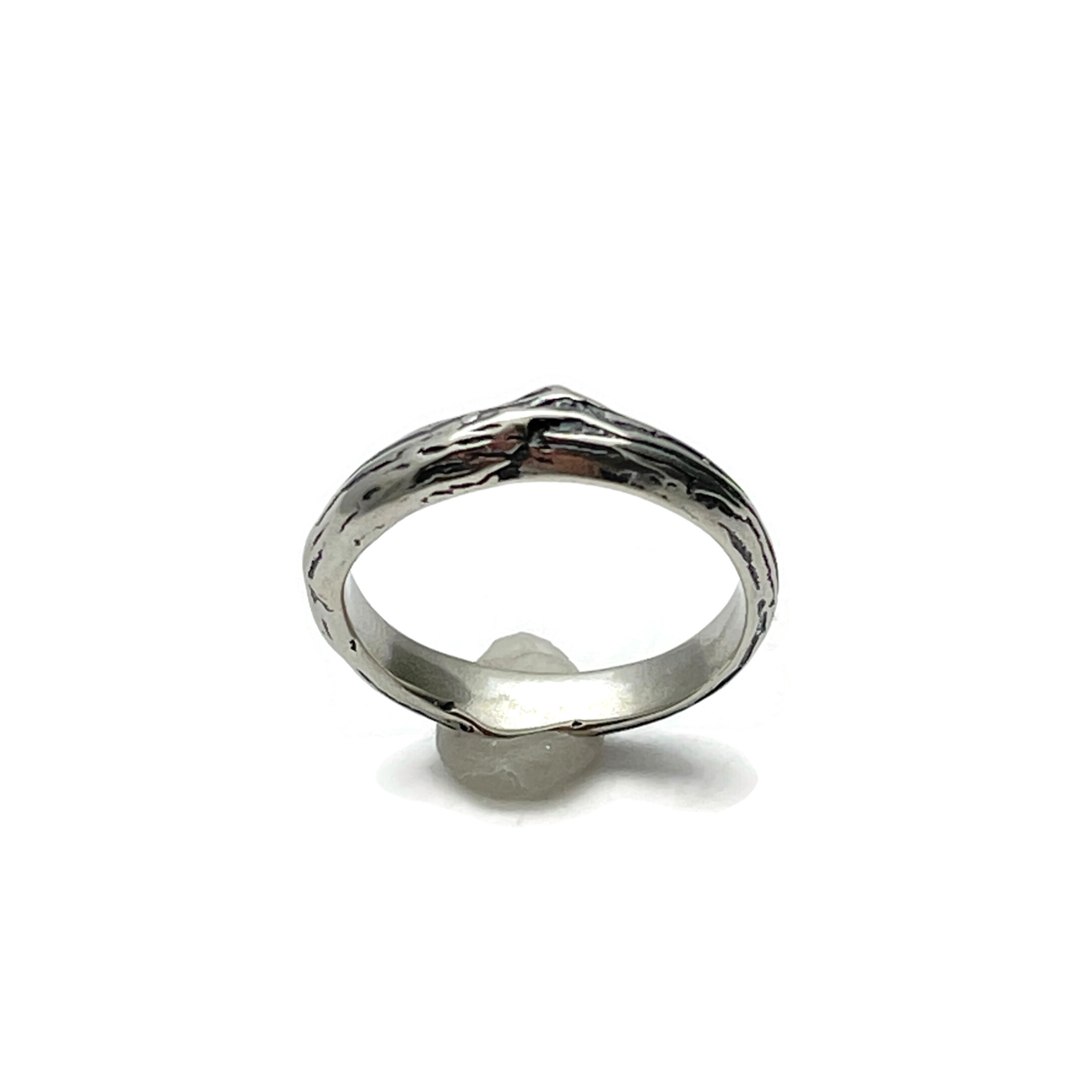 Sterling Silver Branch Stacker Ring Size 8