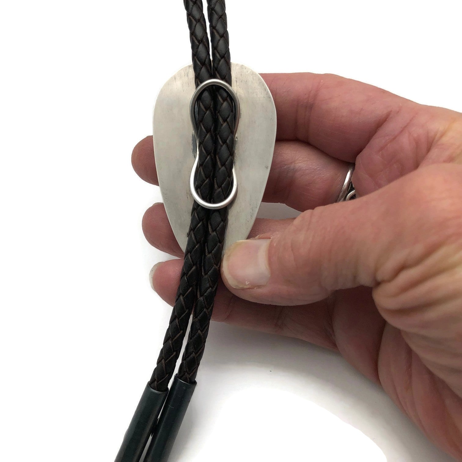 Kingman Turquoise Bolo Tie