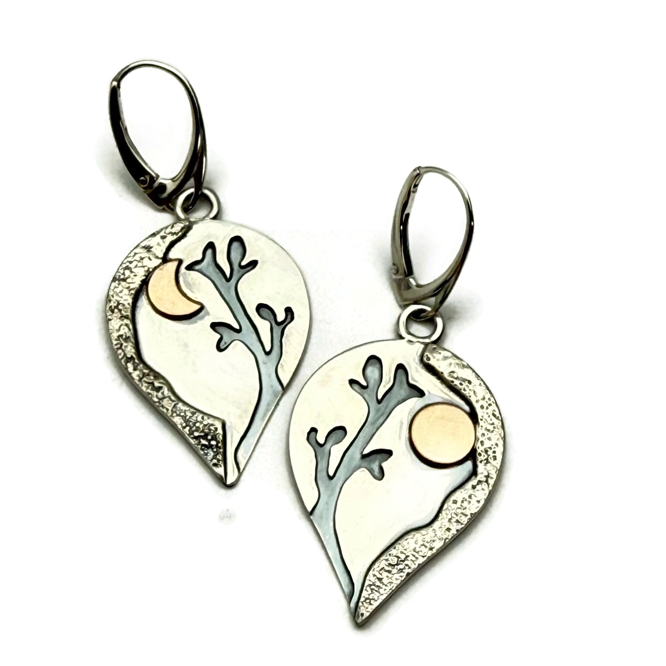 Budding Aspen Tree Earrings - Pair 2
